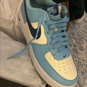 Nike Kids Sneakers - Light Blue and White